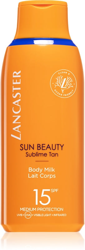 Lancaster Sun Beauty Body Milk SPF15 Solkrem - 175ml