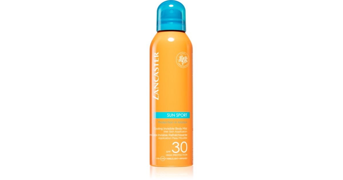 Osynlig soldimma med uppfriskande effekt SPF 30 Sun Sport (uppfriskande osynlig kroppsdimma) 200 ml