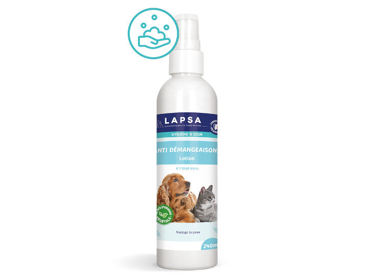 Lapsa Lotion Anti-Démangeaisons Chien & Chat 240 ml