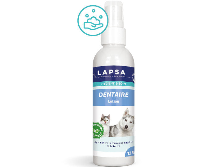 Lapsa Lotion Dentaire Chien & Chat Souffle et Plaque 125 ml