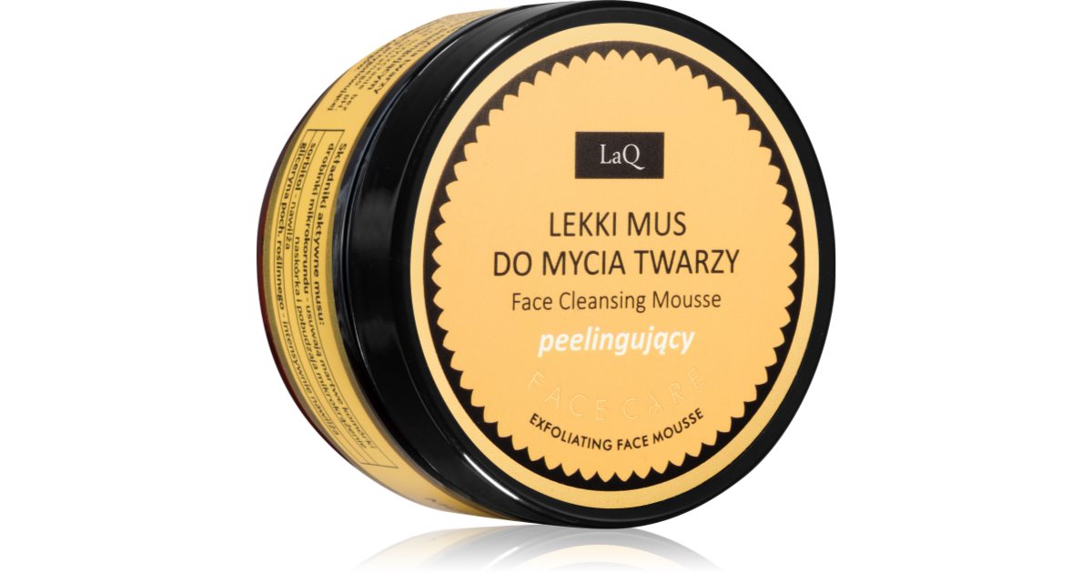 Laq Wash Mousse Exfoliating Cleanser 70 G