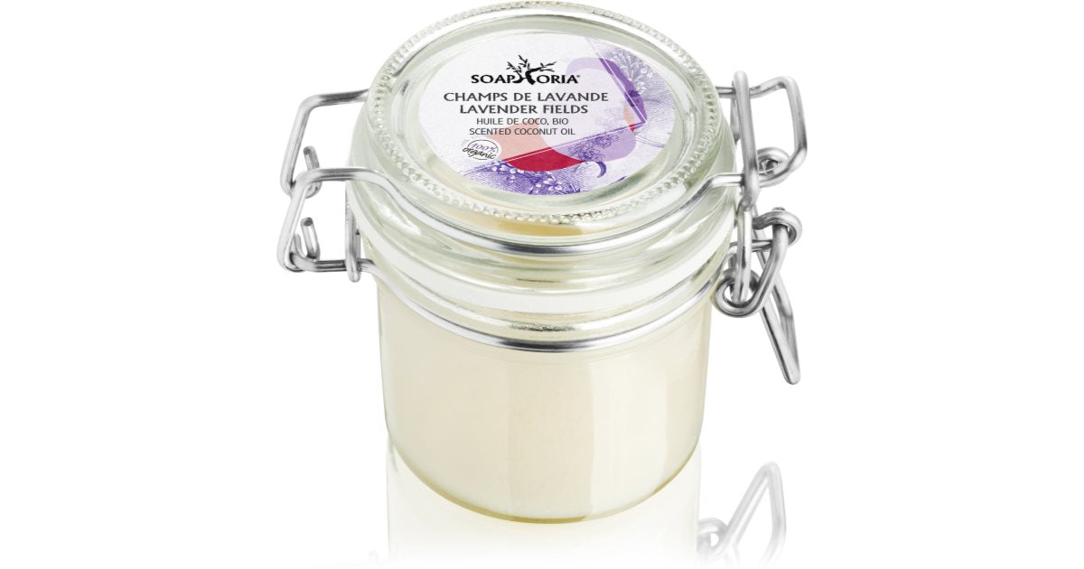 Soaphoria Olej kokosowy organiczny Lavender Fields o smaku lawendy 125ml