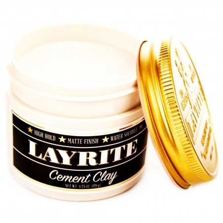 Layrite Pommade mate à l'argile ciment 120g