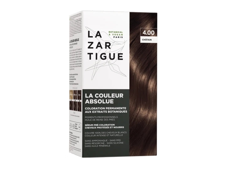 Lazartigue La Coloration Permanente Absolute Color 4.00 Chatain