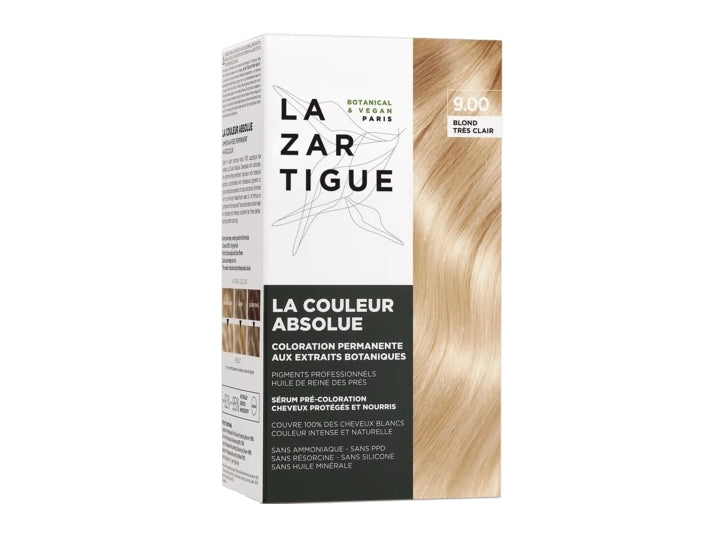Lazartigue den absolutte fargen permanent fargelegging 9.00 veldig lett blond