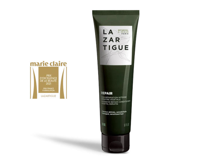 Lazartigue Repair Care Szampon po intensywnej naprawie Roślinna keratyna 150ml
