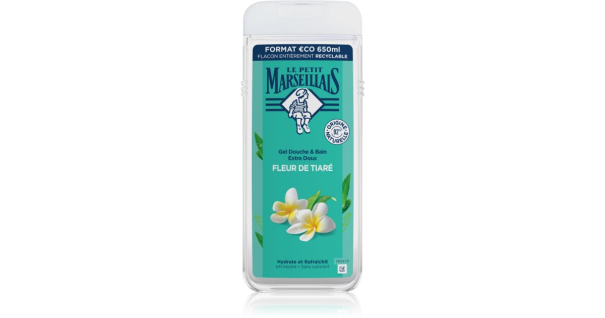 Le petit marseillais Ekstra delikat dusjgelé Tiaré Flower - 650ml