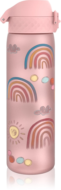 Ion8 Botella de agua infantil Rainbow a prueba de fugas 500 ml