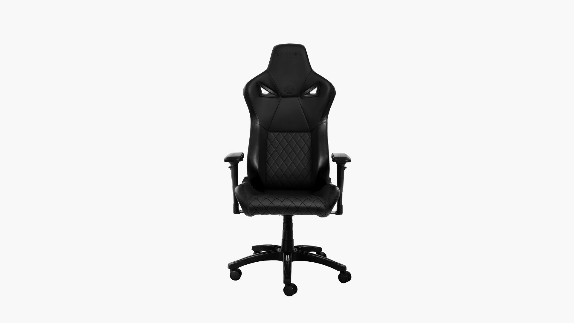 Karnox Leather Gaming Chair Black
