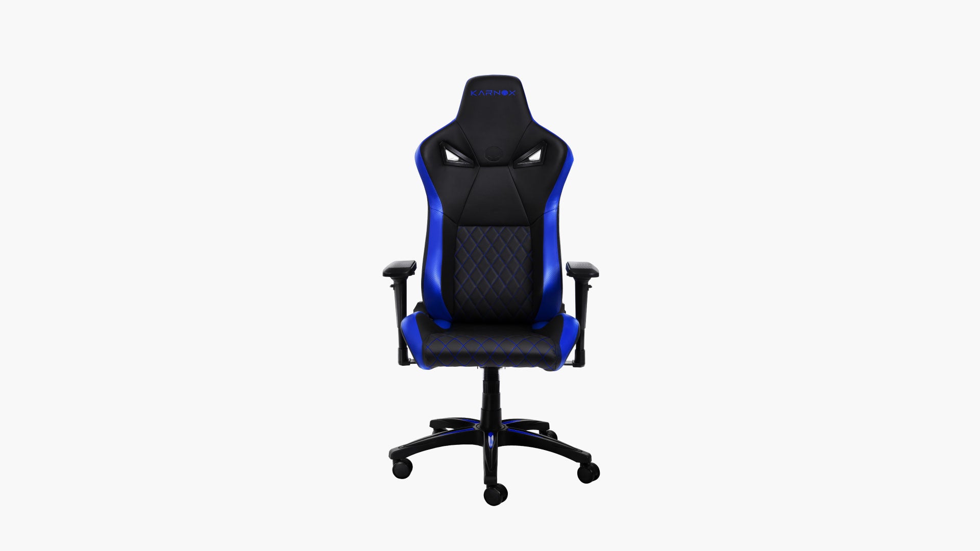 Karnox Leather Gaming Chair Blue