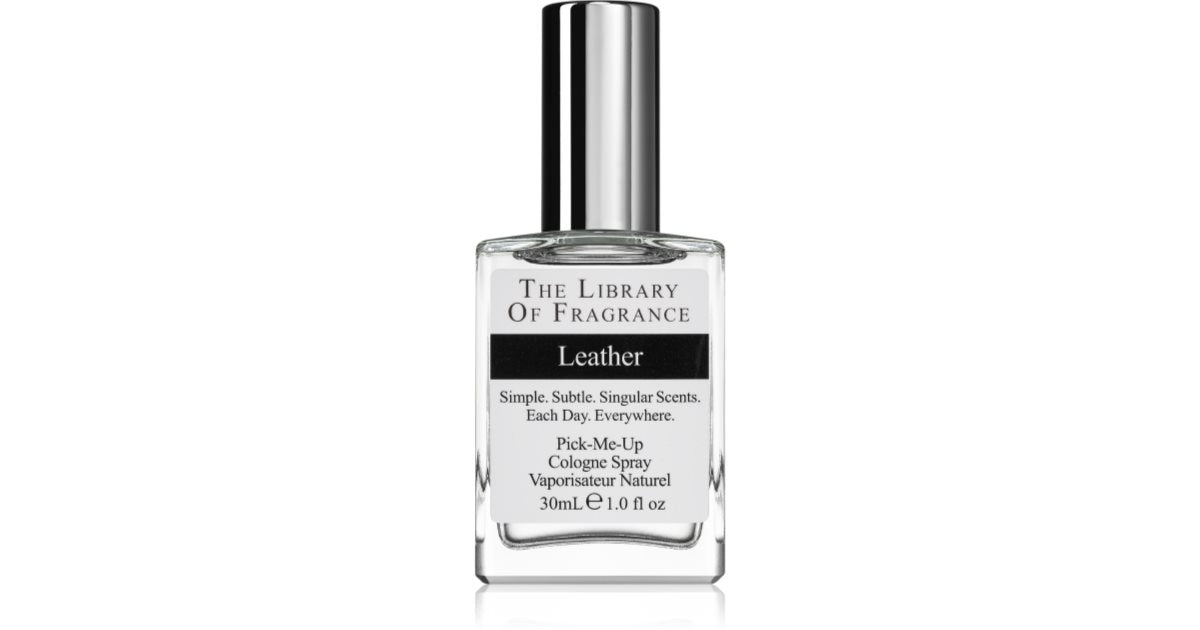 The Library of Fragrance Læder Cologne til mænd 30 ml