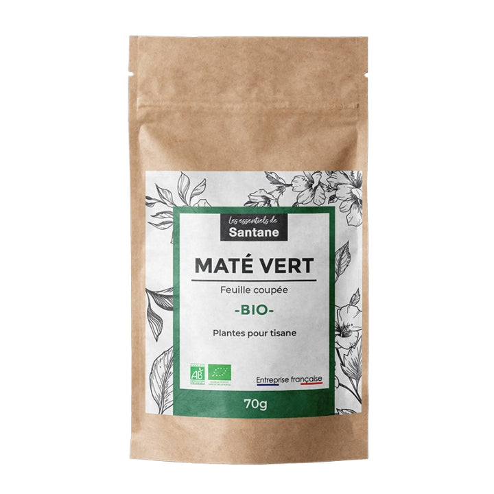 Les Essentiels de Santane Ceai de plante în vrac BIO Maté Vert 70g
