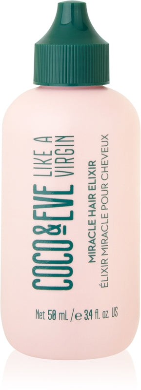 Coco & Eve Ca o minune virgină Elixir fără clătire pentru păr strălucitor și moale 50 ml