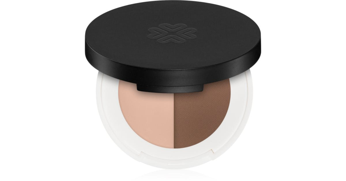 Kompakter Lidschatten Lily Lolo Mittleres Duo