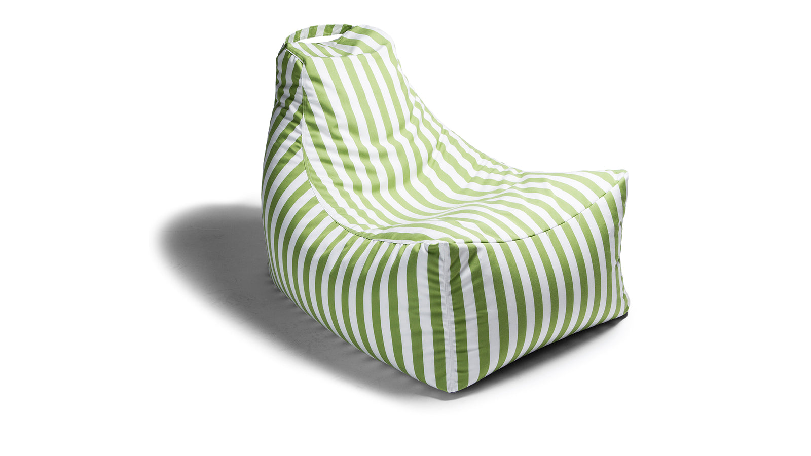 Jaxx Juniper Outdoor Bean Bag Patio Chair Lime Stripes