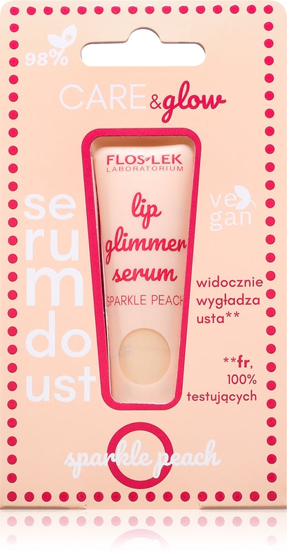 FlosLek Laboratorium Glimmer Langtidsholdbar Lipgloss Serum 14g