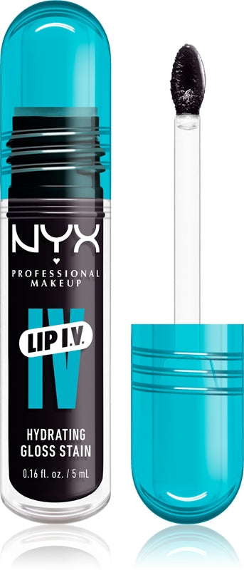 NYX Professional Makeup IV Langanhaltender feuchtigkeitsspendender Lipgloss Farbe 16 - Grape Gushin 5 ml