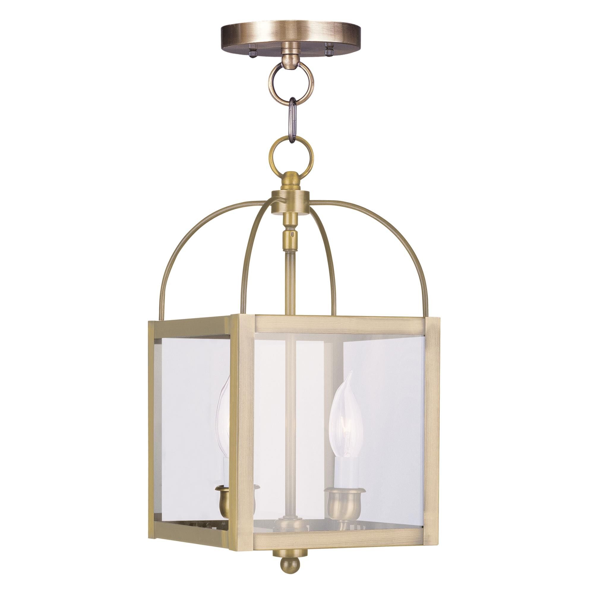 Livex Lighting Milford 8 Inch Cage Pendant Milford - 4041-01 - Transitional