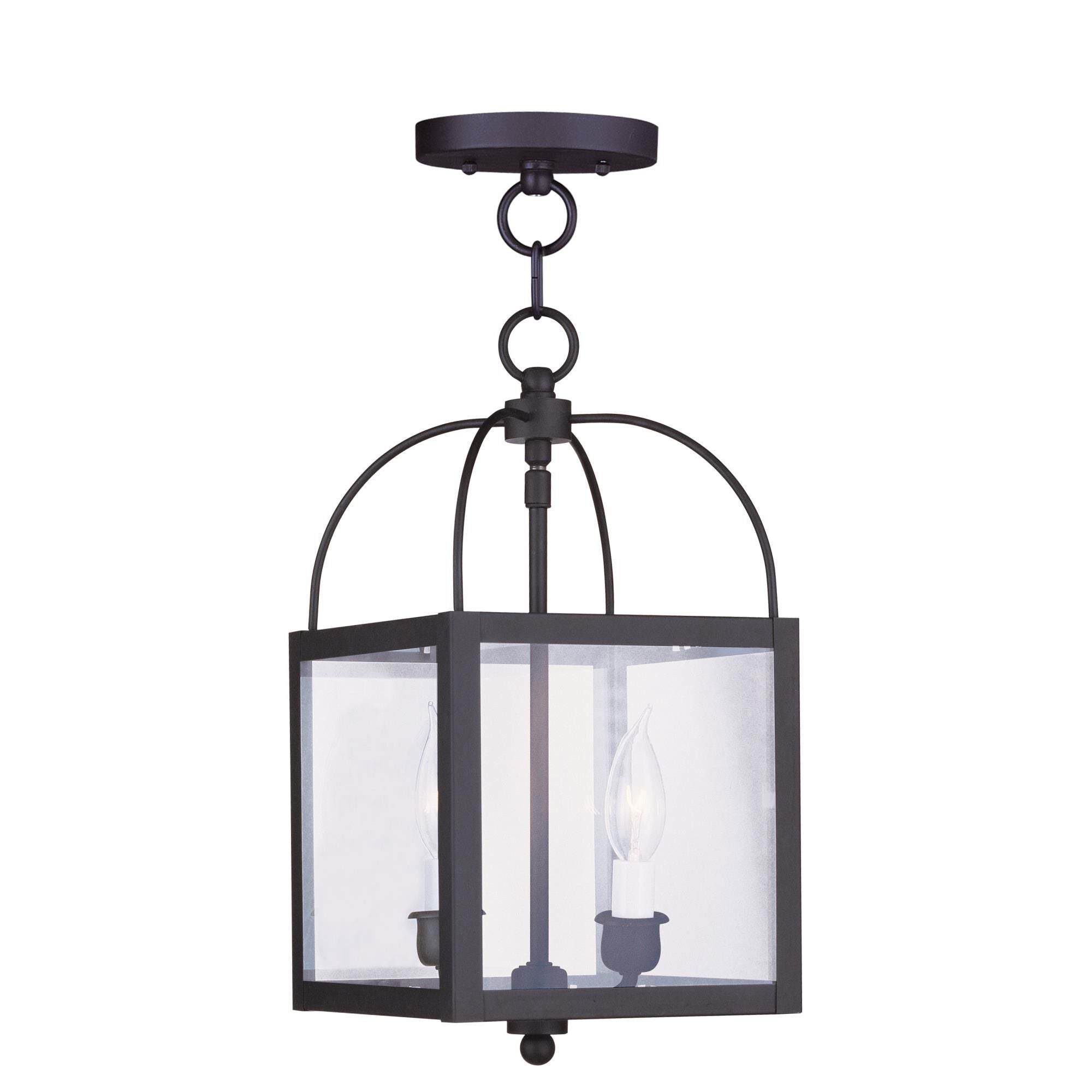 Livex Lighting Milford 8 Inch Cage Pendant Milford - 4041-04 - Transitional