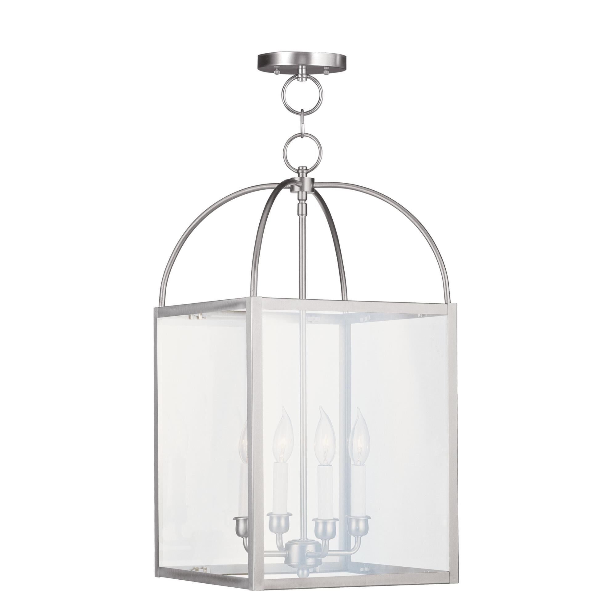 Livex Lighting Milford 12 Inch Cage Pendant Milford - 4042-91 - Transitional