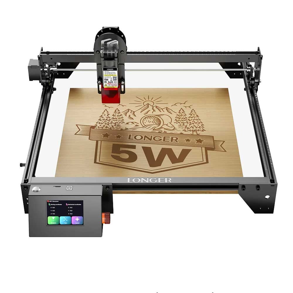 LONGER RAY5 5W Laser Engraver 32-Bit Chipset Windows-Mac-Linux Compatible