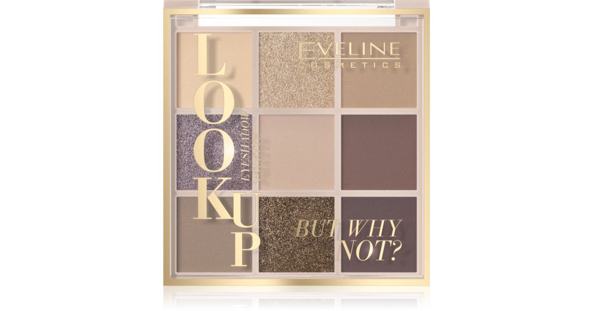 Eveline Cosmetics Schauen Sie nach oben, aber warum nicht? Lidschattenpalette 10,8 g