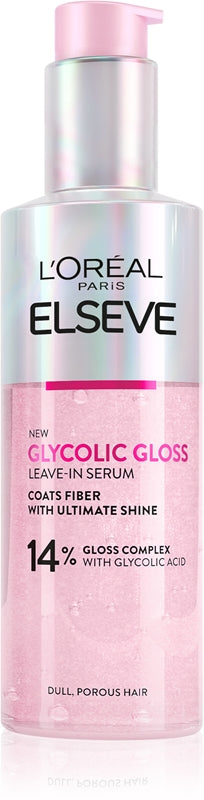 Ser fără clătire L'Oréal Elseve Glicolic Gloss - 150 ml