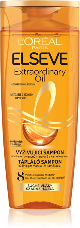 Sampon nutritiv L'Oréal Paris Elseve (Șampon cu ulei extraordinar) - Volum: 400 ml
