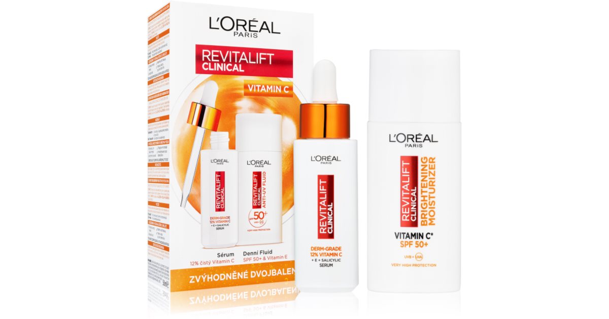 L'Oréal Paris Revitalift Clinical tratamiento facial con vitamina C