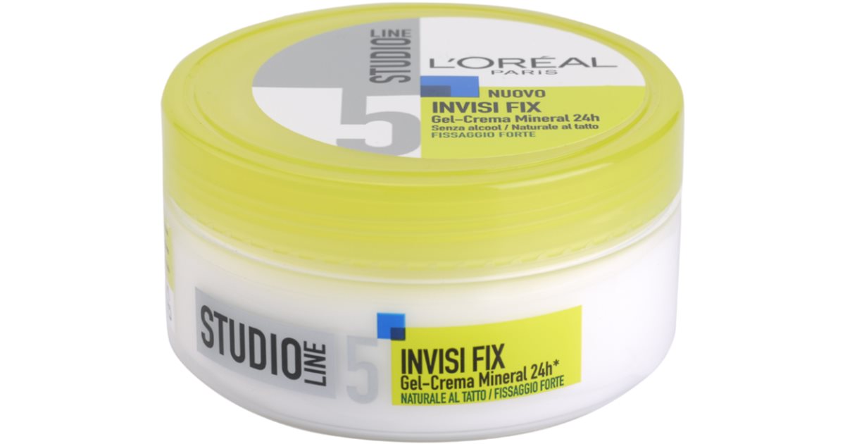L'Oréal Paris Studio Line Invisi Fix modelleringskrem-gelé med mineraler Sterk fiksering 5 150 ml