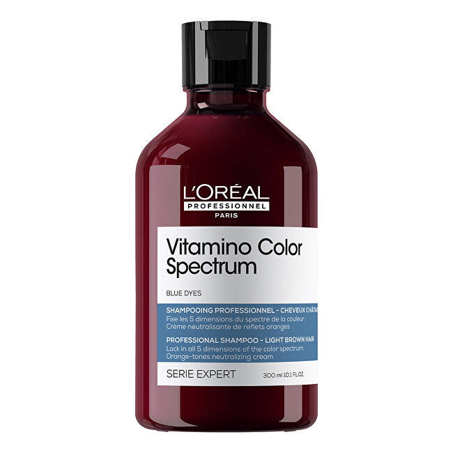 L'oréal professionnel Neutraliserande schampo för ljusbrunt hår Vitamino Color Spectrum Blue Dyes (Professionell) - Volym: 300 ml
