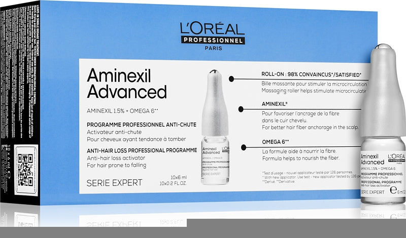 L'Oréal Professionnel Aminexil Advanced Anti-After Hair Loss Treatment 10x6ml