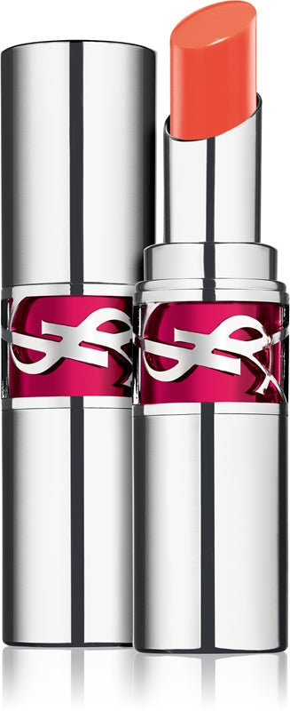 Yves Saint Laurent Gloss à lèvres hydratant Loveshine Candy Glaze pour femme, 12 Coral Excitement, 3,2 g