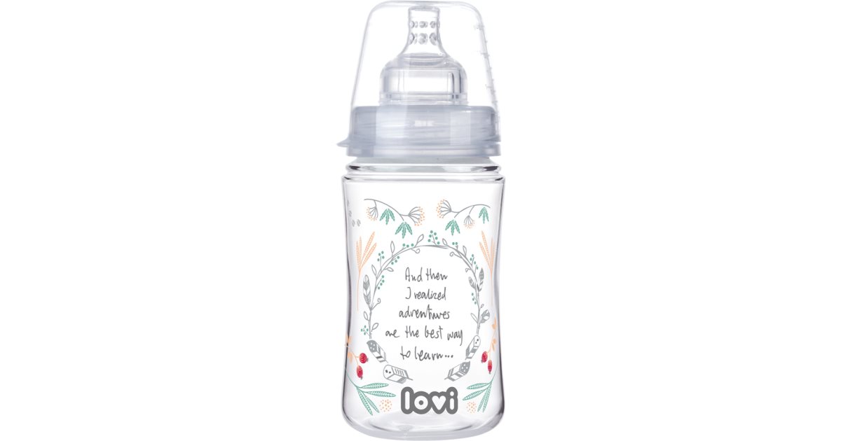 LOVI Indian Summer Trends babyflaske 3+ m 240 ml