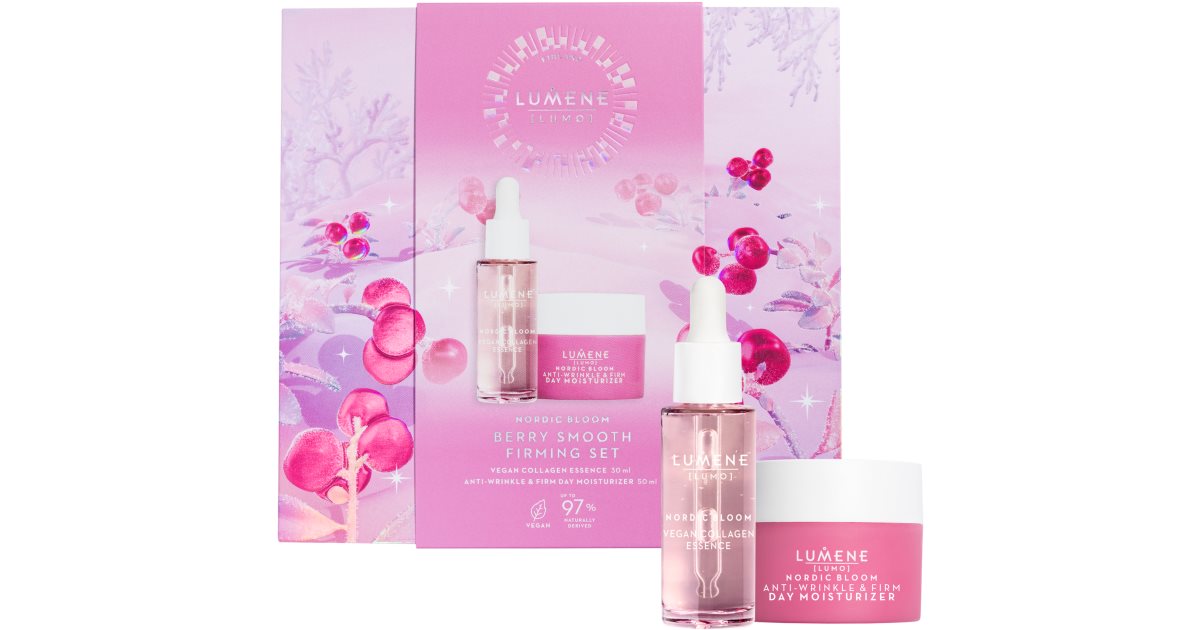 Lumene lumo Nordic Bloom Berry Smooth Firming Gift Set (for a youthful look)