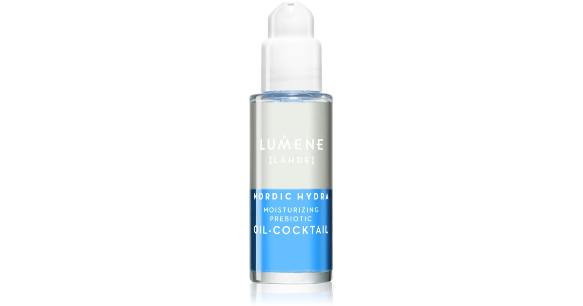 Lumene Nordic Hydra bifasiskt serum för uttorkad och torr hud 30 ml