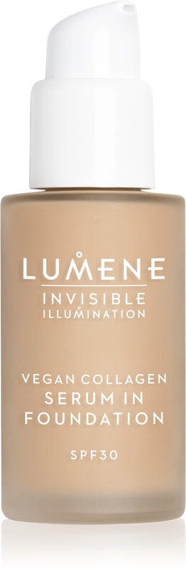 Lumene Invisible Illumination Vegan Collagen Lightweight Nourishing Foundation Serum SPF 30 4 30 ml