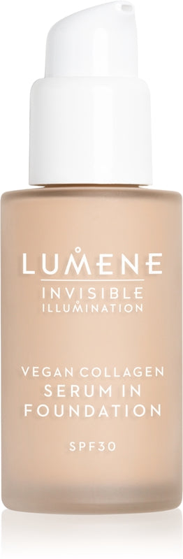 Lumene Invisible Illumination Vegan Collagen Lightweight Nourishing Foundation Serum SPF 30 1,5 30 ml