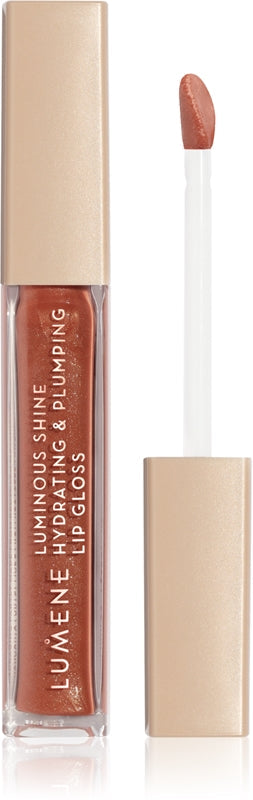 Lumene Luminous Shine Moisturizing Lipgloss Farve 8 Sunset Glow 5 ml