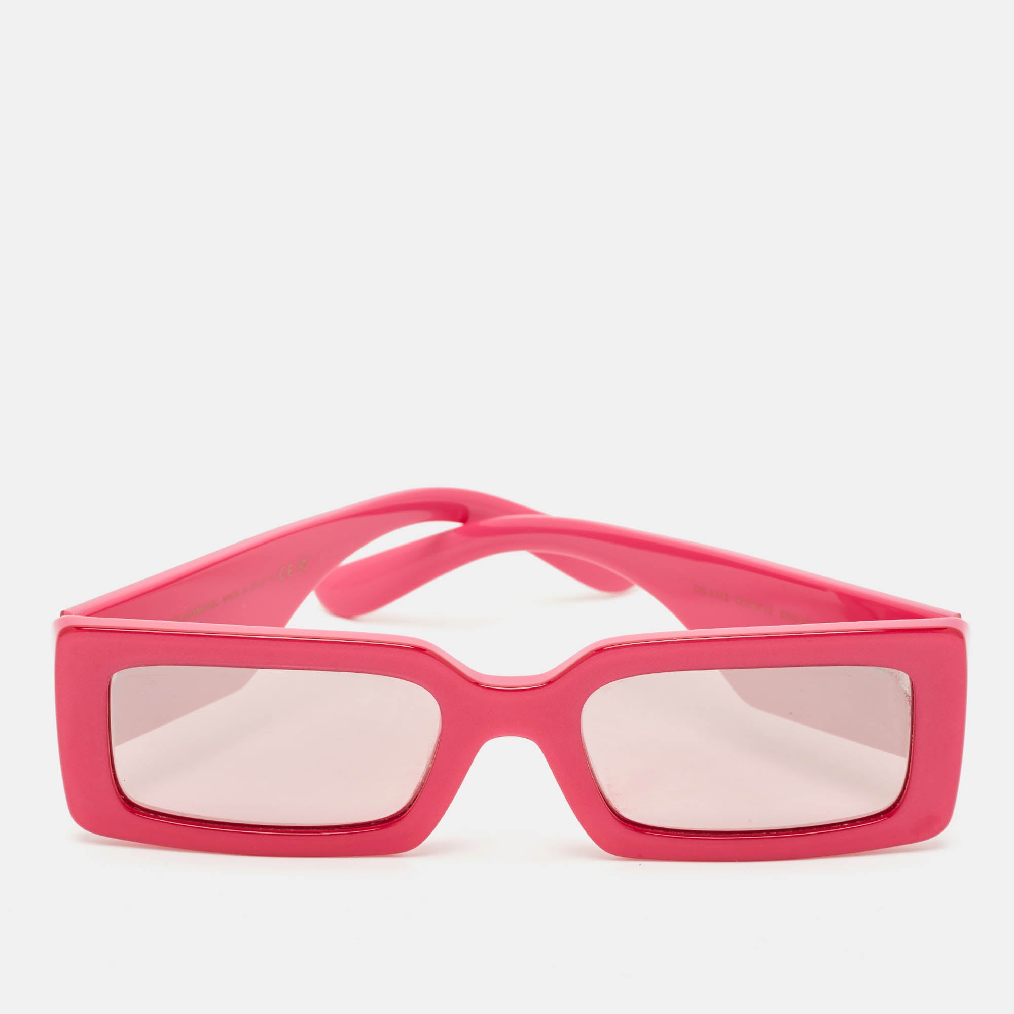 Dolce & Gabbana Pink Mirrored DG4416 Frame Square Sunglasses
