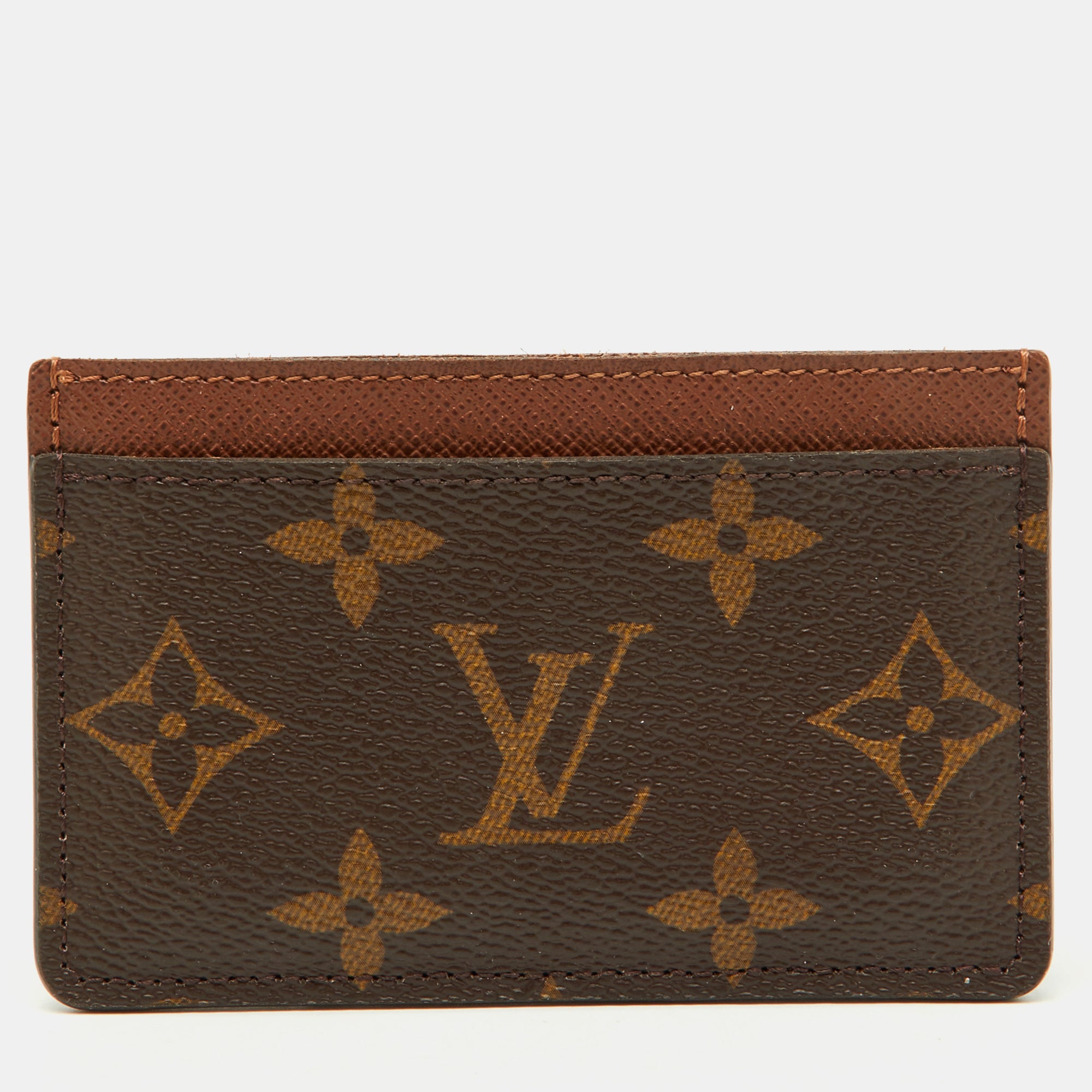 Louis Vuitton Armagnac Monogram Canvas Card Holder