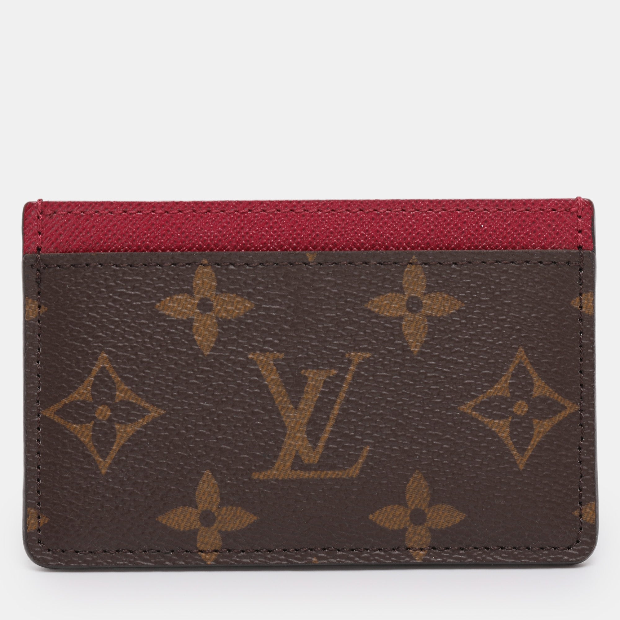 Louis Vuitton Fuchsia Monogram Canvas Card Holder