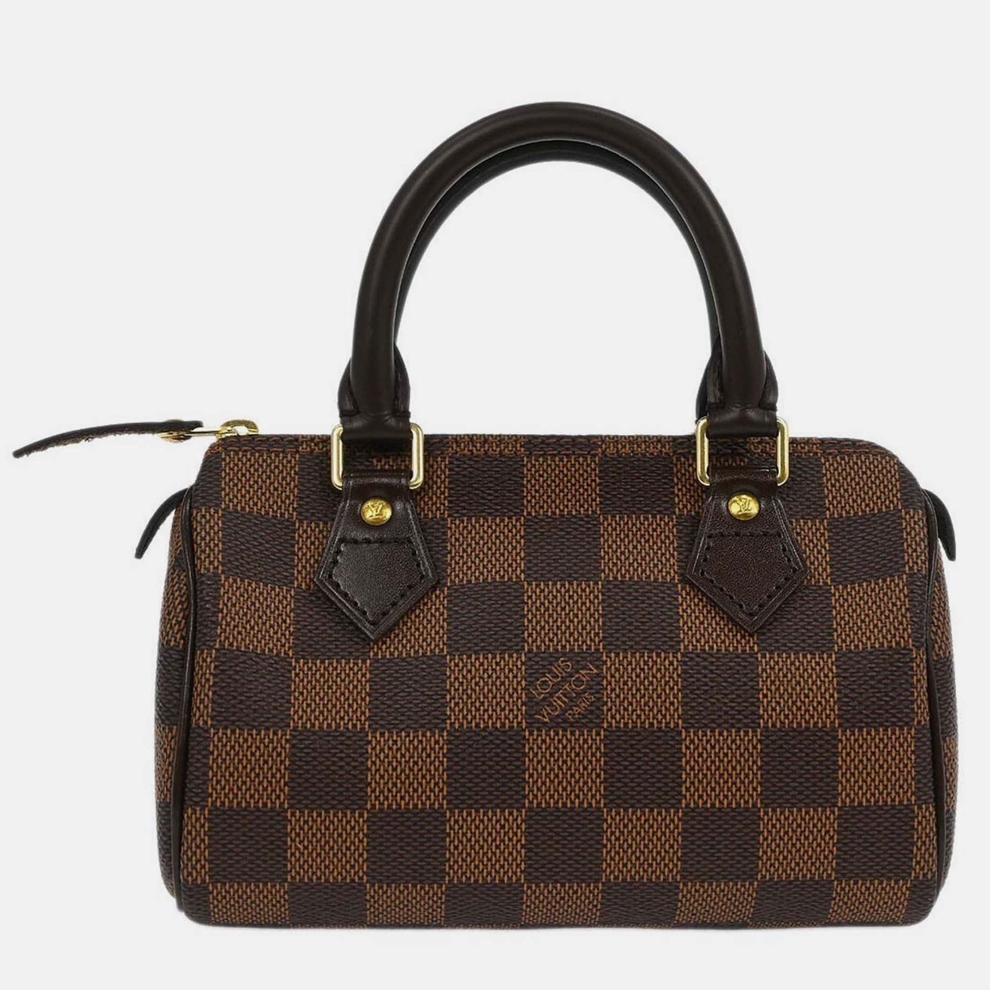 Louis Vuitton Damier Mini Speedy Handbag