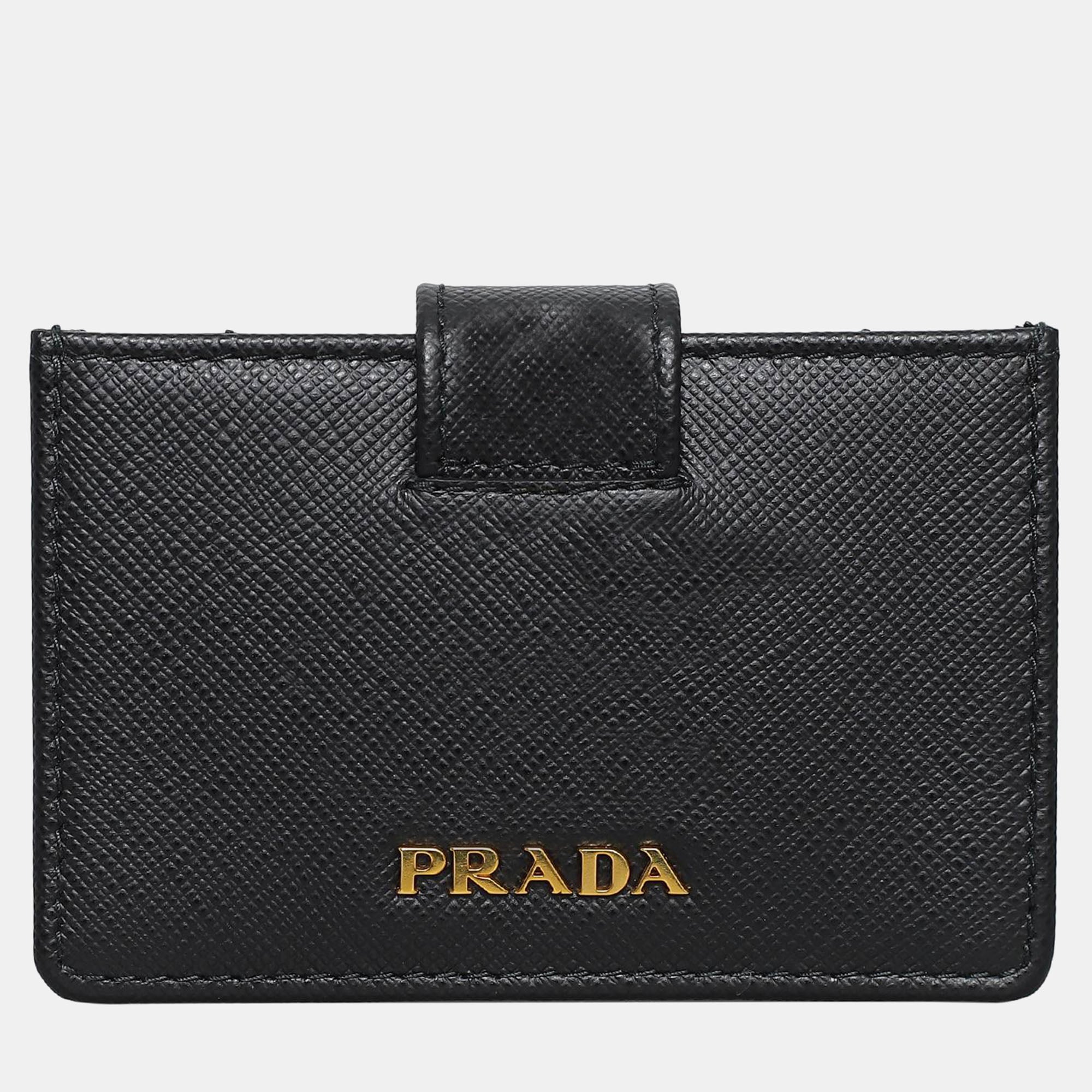 Prada Leather Card Holder
