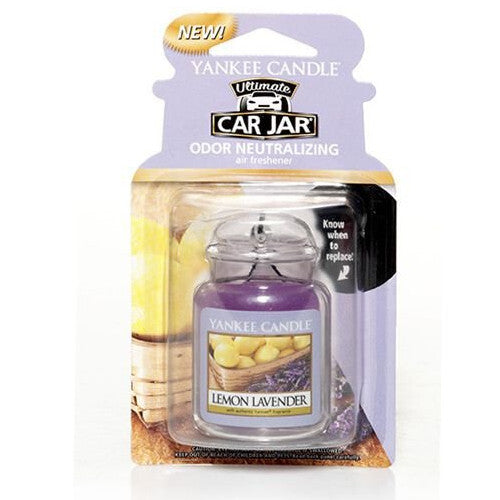 Yankee Candle Etiqueta coche lujo limon lavanda 1p