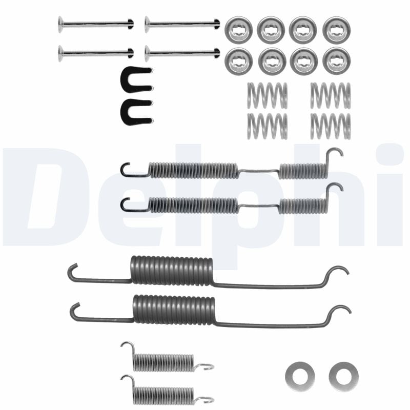Accessory Kit, brake shoes DELPHI LY1092