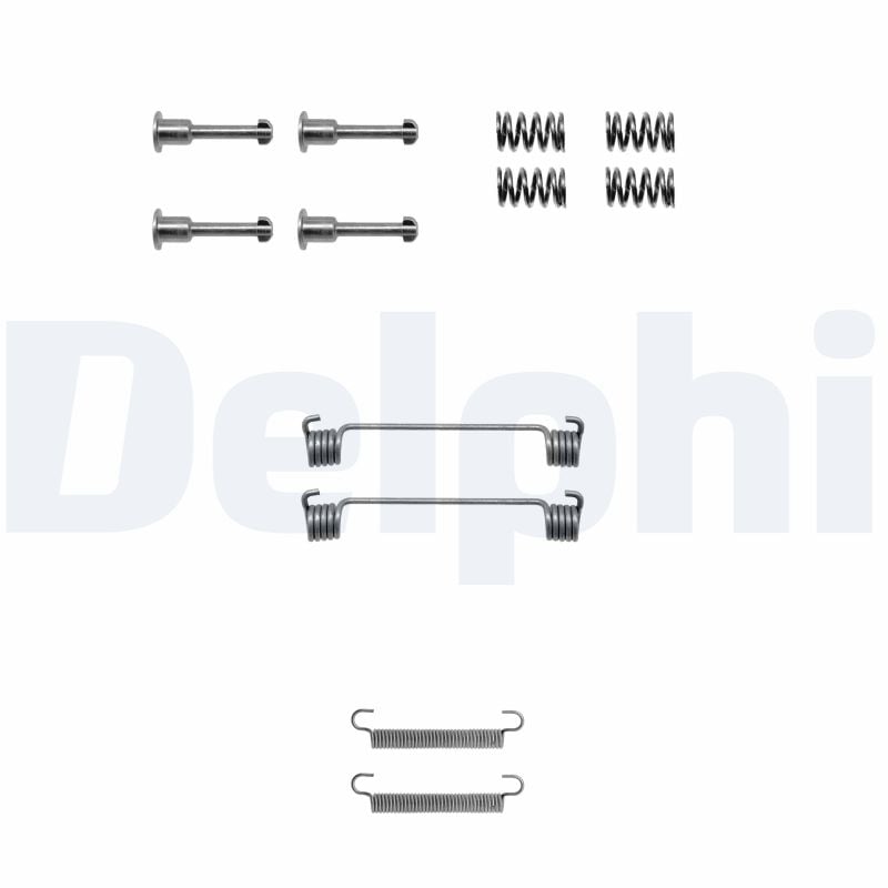 Accessory Kit, parking brake shoes DELPHI LY1125