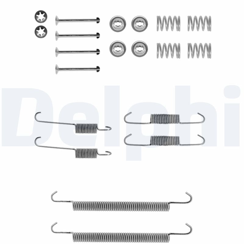 Accessory Kit, brake shoes DELPHI LY1132
