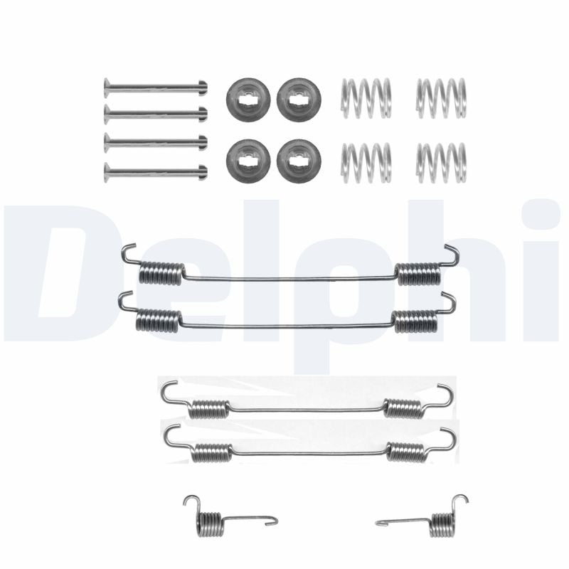 Accessory Kit, brake shoes DELPHI LY1225