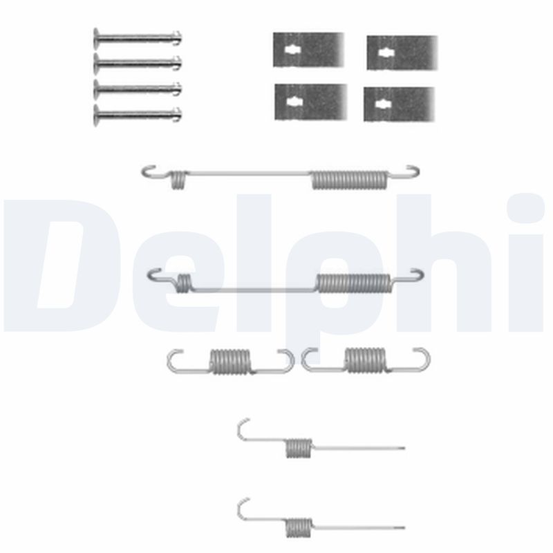 Accessory Kit, brake shoes DELPHI LY1332